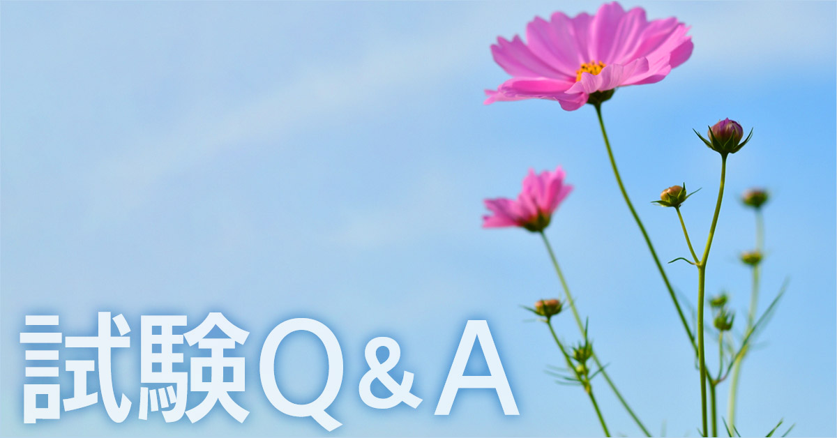 試験Q&A